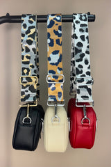 Cheetah Print Bag Strap