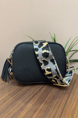 Cheetah Print Bag Strap