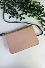 Gold Fleck Buckle Bag