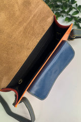 Gold Fleck Buckle Bag