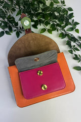 Gold Fleck Buckle Bag