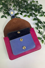 Cow Print Buckle Bag