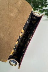 Leopard Print Rounded Buckle Bag