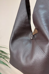 Chocolate Brown Hobo Bag