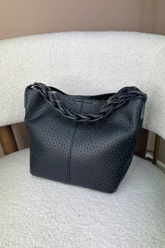 Black Bucket Bag