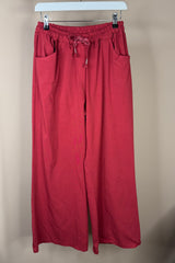 Wine Straight Leg Magic Trousers
