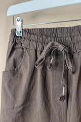 Chocolate Brown Straight Leg Magic Trousers