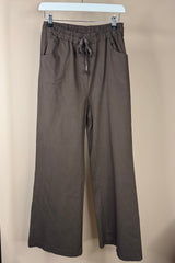 Chocolate Brown Straight Leg Magic Trousers