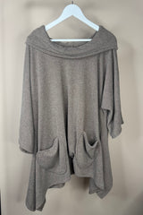 Mocha Hooded Tunic