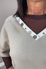 Mocha Designer Inspired Lounge Set