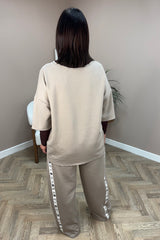 Mocha Designer Inspired Lounge Set