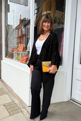 Black Gayle Trousers