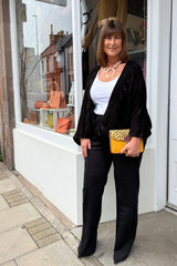 Black Gayle Trousers