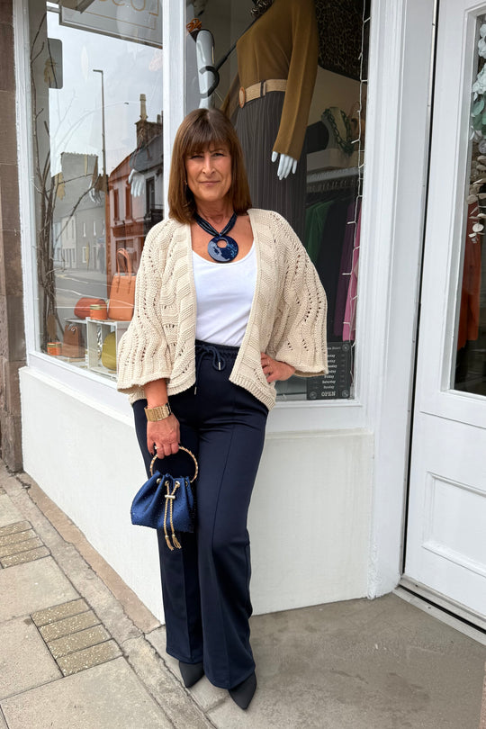 Navy Gayle Trousers