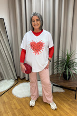 Dusky Pink Straight Leg Magic Trousers