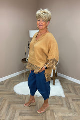 Mid Denim Cocoon Trousers