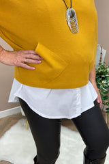 White Shirt Skirt Bottom