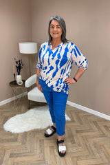 Cobalt Blue Magic Stretch Trousers