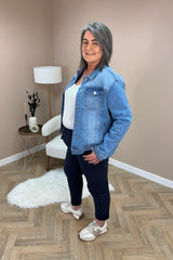 Curve Navy Magic Trousers