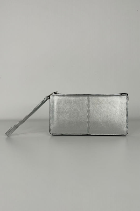 Silver Wrist Wallet