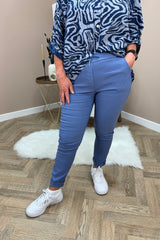 Denim Blue Magic Stretch Trousers