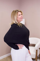 Black Slouch Jumper