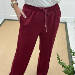 Burgundy Gayle Trousers