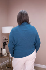 Teal Slouch Jumper